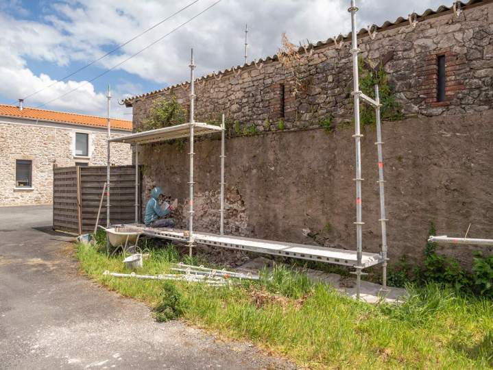 Entreprise de maçonnerie aux Herbiers