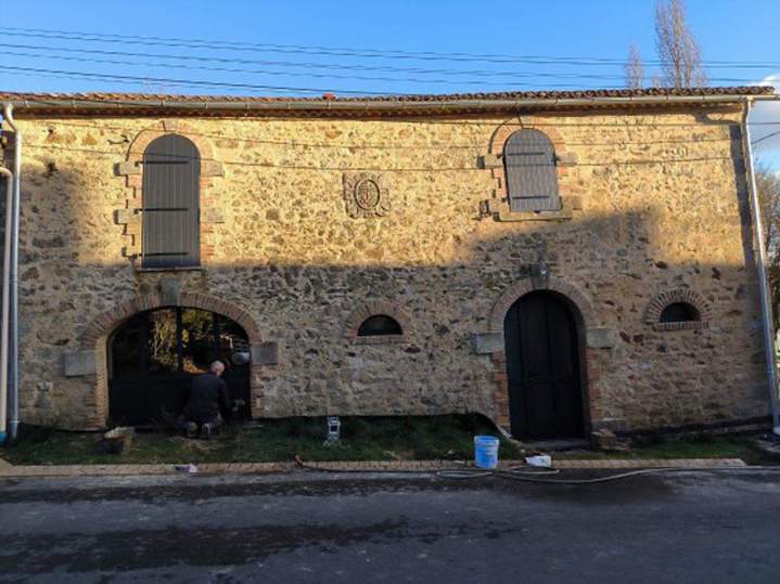 Enduit à pierre vue Les Herbiers